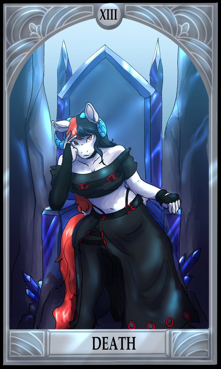 Tarot card inspired commission for Dyanna!