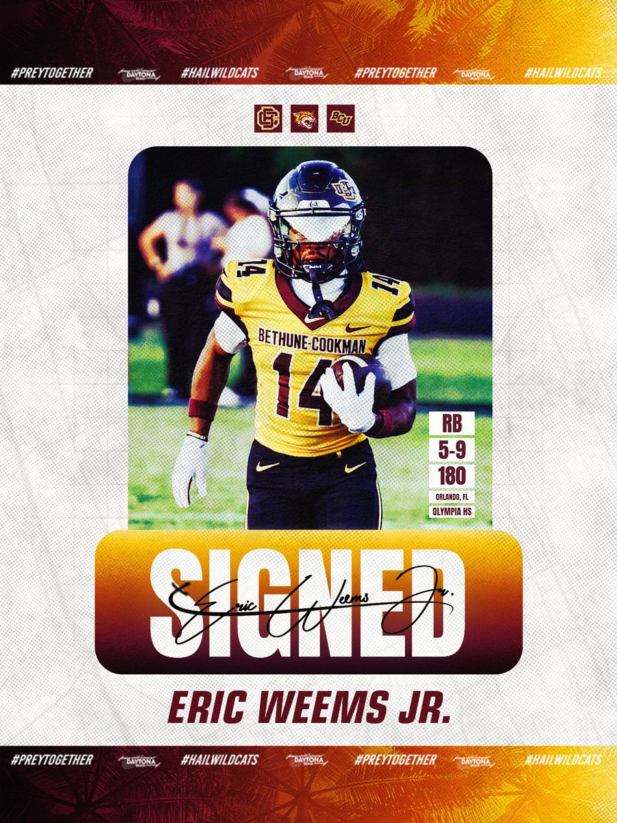 🏈 Bethune-Cookman Football tweet media