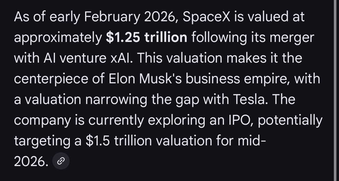 DylanHurdsman's tweet photo. In 5 years you’ll be kicking yourself if you didn’t invest in $RKLB in 2026

Market cap of $40B compared to SpaceX at $1.2T

This thing has room to run as the world grows increasingly more dependent on satellites 

Nobody is monetizing satellite systems and services like $RKLB https://t.co/597nzY0diw