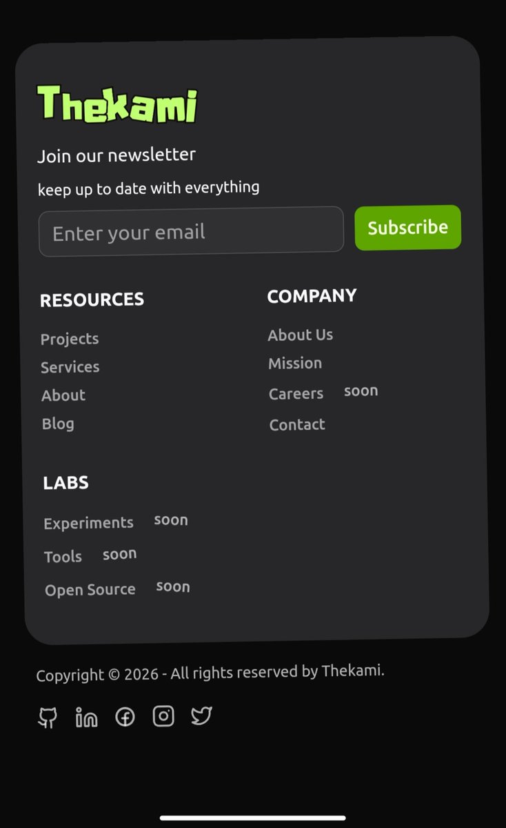 You can subscribe now with your email to receive all updates in advance.

thekami.tech