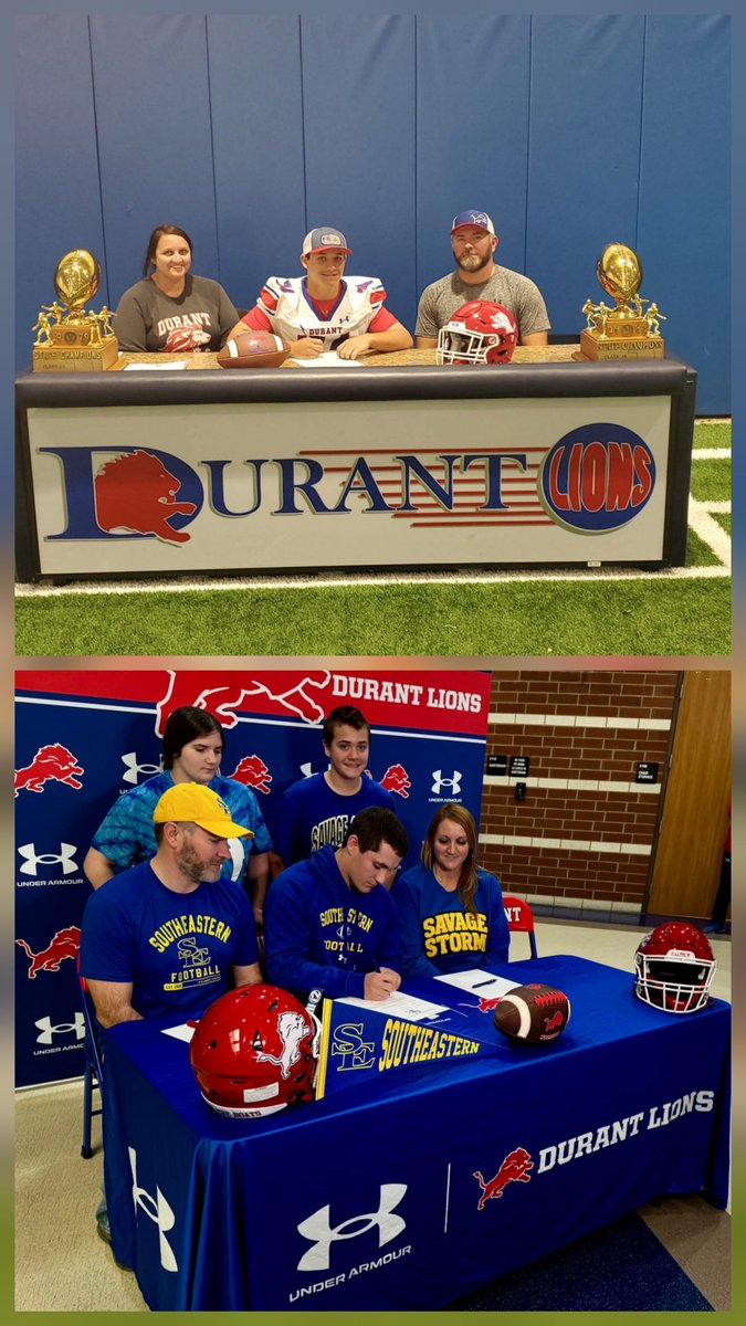 Durant Lion Football tweet media