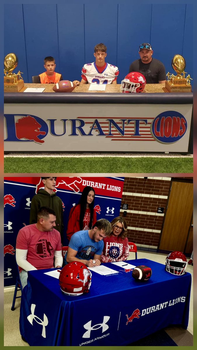 Durant Lion Football tweet media