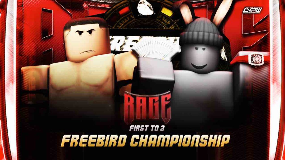 FREEBIRD CHAMPIONSHIP IS BACK! <a href="/sssirov/">takewhatyouknow</a> winning it on LVPW Rebellion Last week and successfully defending it once last week! @davidtherapper3 with the chance to gain the championship this friday as he won a shot at it also at rebellion! These 2 face off on Friday Night RAGE!
