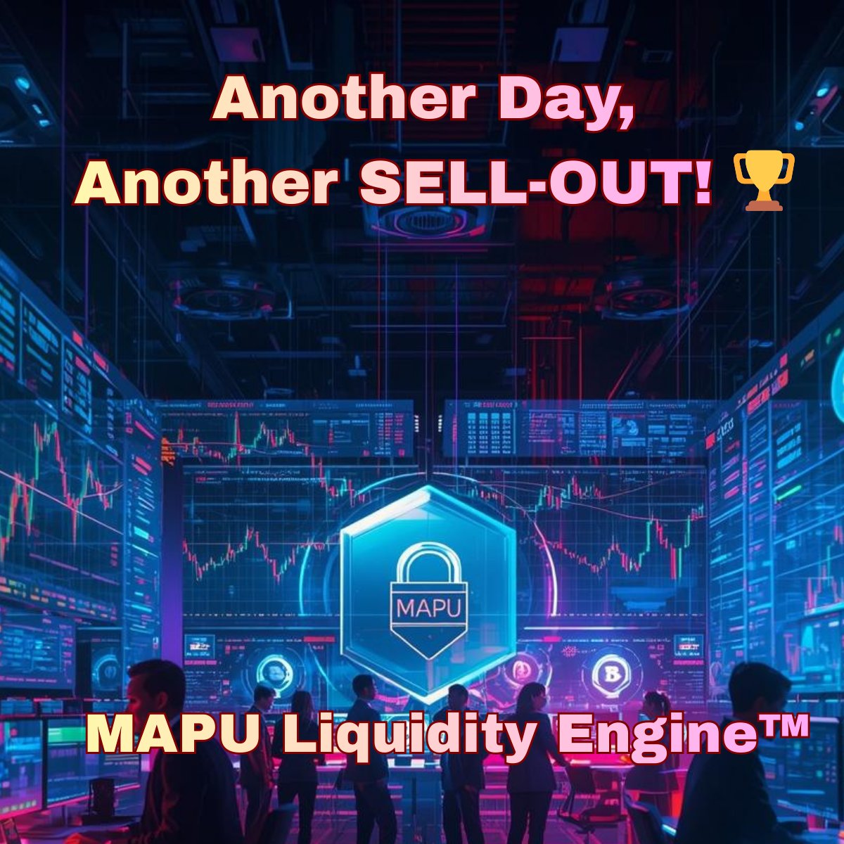 AITWebHosting's tweet photo. Another day, another total SELL-OUT! 🏆

1.25% of the daily supply absorbed by a healthy mix of retail and institutional buyers.

Our MAPU Liquidity Engine™ handled the volume with ease, and the price floor is firmer than ever.

See you at the next reset!

#MatchAwards #MAPU #Polygon
