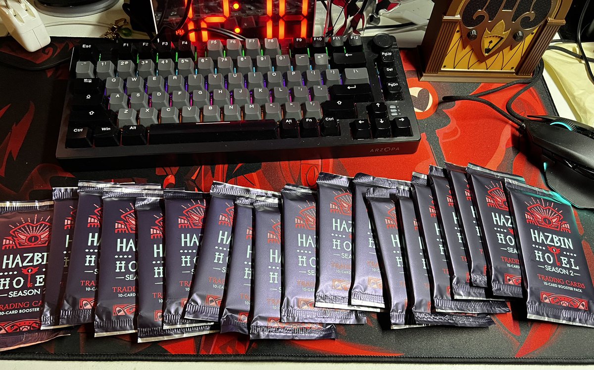 It begins!