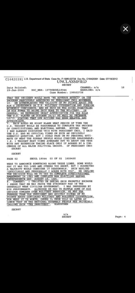 rutasosabu's tweet image. 🇺🇸 Declassified secret diplomatic cables between South Korea and the United States have been released.

Meanwhile in 🇯🇵 Japan, it has also recently been revealed that the Liberal Democratic Party of Japan (LDP) received funding from the Central Intelligence Agency (CIA) for many…