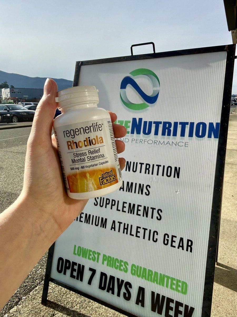 OptimizeNut's tweet photo. Stress on high, energy on low? 🌿

RegenerLife Rhodiola is your adaptogenic ally for busy, burnout-prone days—supporting mental stamina, stress resilience, and non-drowsy focus in just one daily capsule.

✨ 500 mg standardized Rhodiola 

✨ Helps combat fatigue and support mental clarity 

✨ Vegan-friendly, non-GMO formula

🧠 Perfect for entrepreneurs, students, and anyone juggling “all the things.”

Available now at Optimize Nutrition 💊💚

https://t.co/vi0YADGYD2

#herbalism #supplements #localbusiness