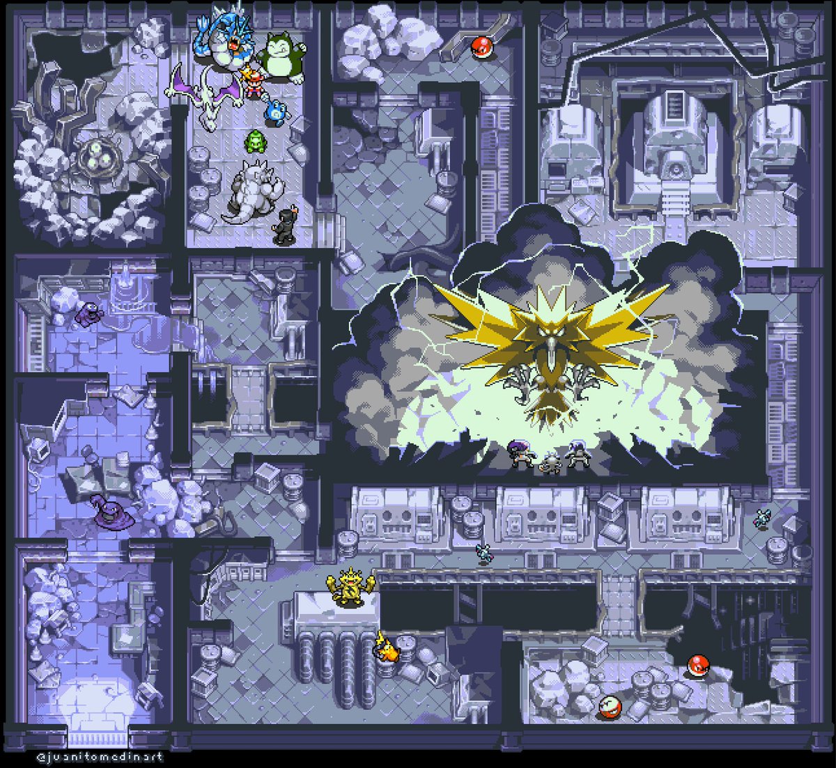 Abandoned Kanto Power Plant 

artwork by the artist <a href="/juanitomedinart/">Juanito Medina</a>