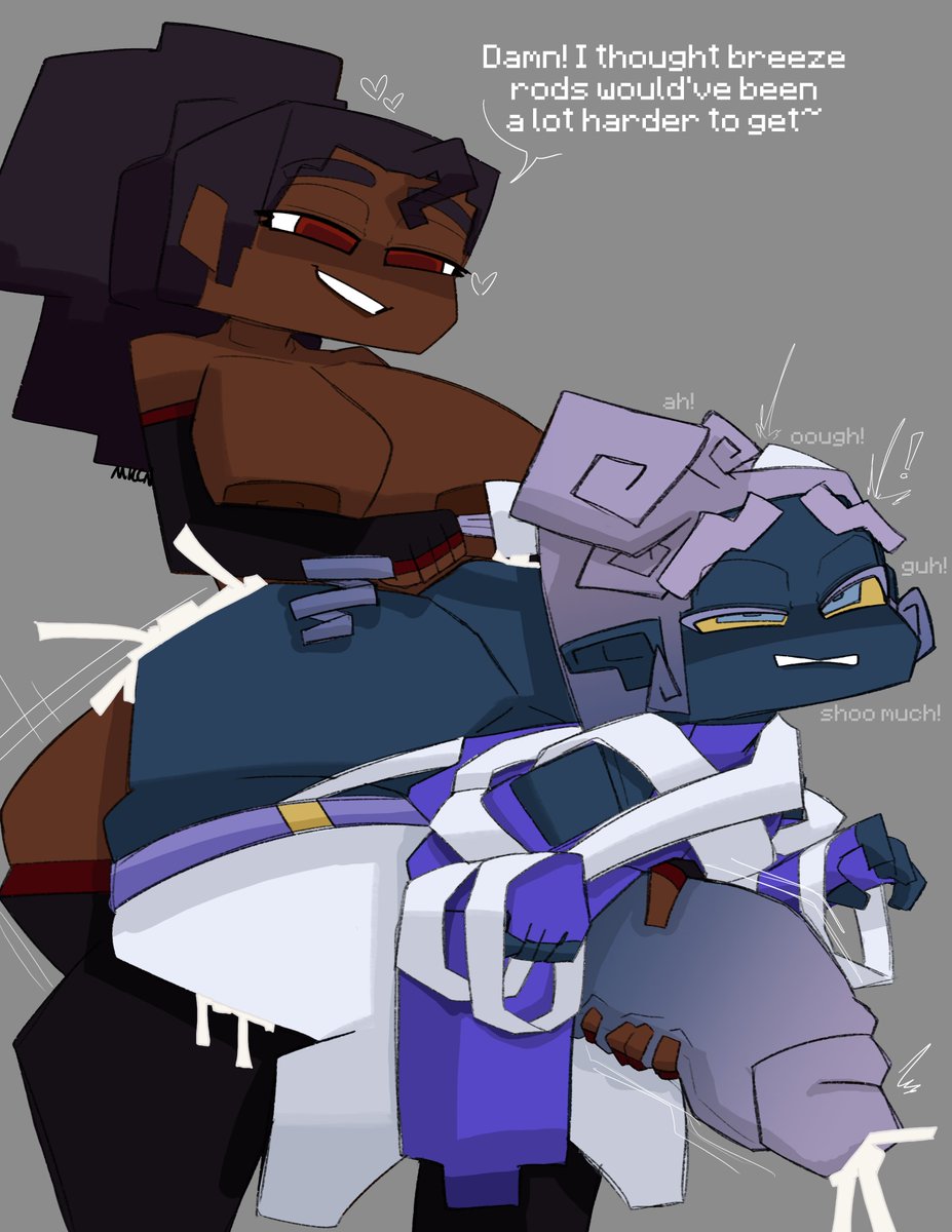MechaCarnis's tweet photo. Zephyr getting mob farmed Brianna Commissioned by @Bopy_V2 https://t.co/LW4wvnmY9C