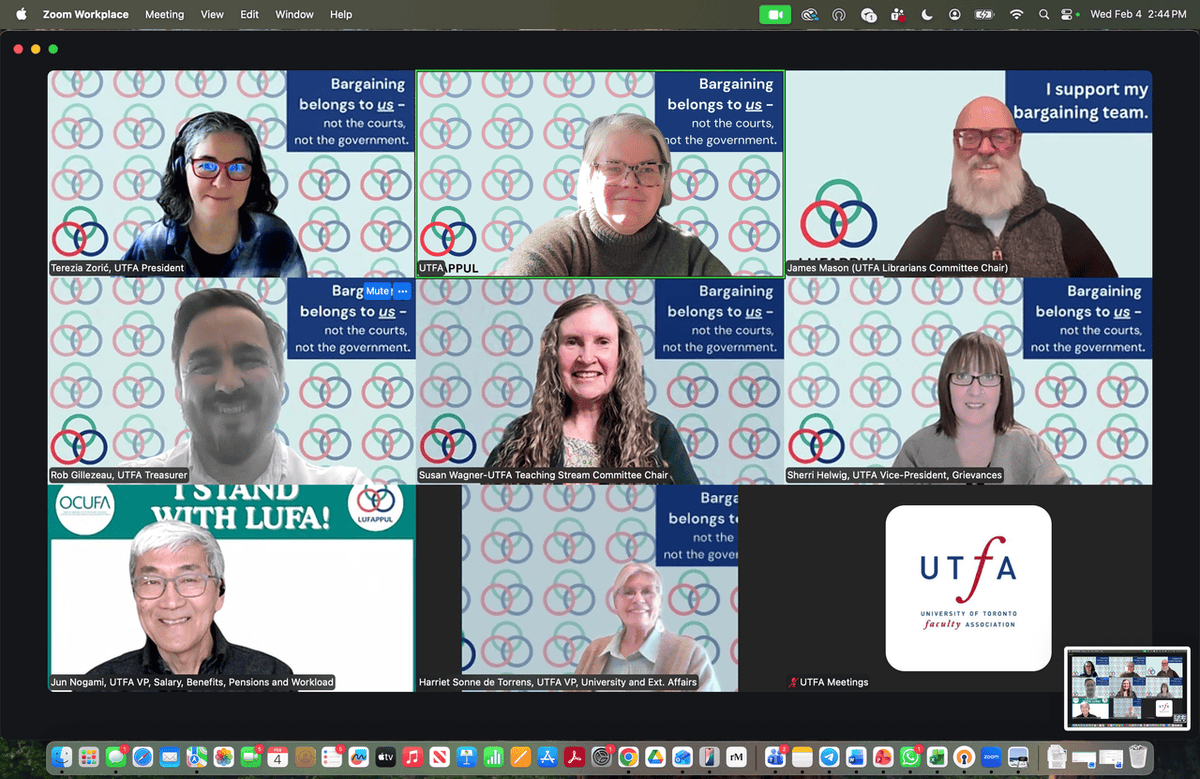 lufappul's tweet image. Thank you to our colleagues at UTFA for this heartening show of solidarity. United we stand ✊ 
-
Merci à nos collègues de l'UTFA pour cette manifestation de solidarité encourageante. L'union fait la force ✊