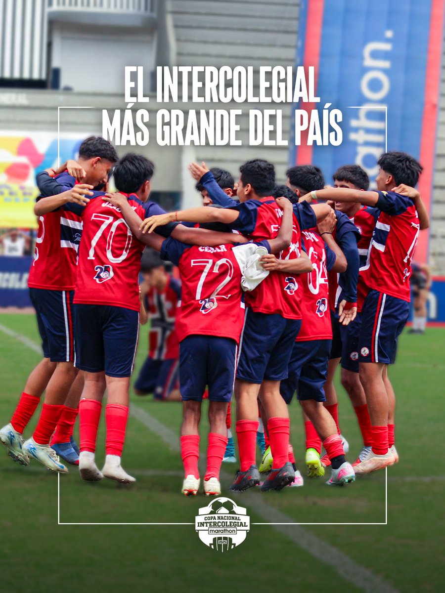 FEFecuador's tweet image. 🔥 La Copa Nacional Intercolegial Marathon llega a su fin consolidándose como el torneo de fútbol estudiantil más grande del Ecuador. 

🔝 Más de 500 equipos, más de 1.200 partidos, más de 9.000 jugadores y presencia en 10 ciudades marcaron este recorrido nacional, que culmina…
