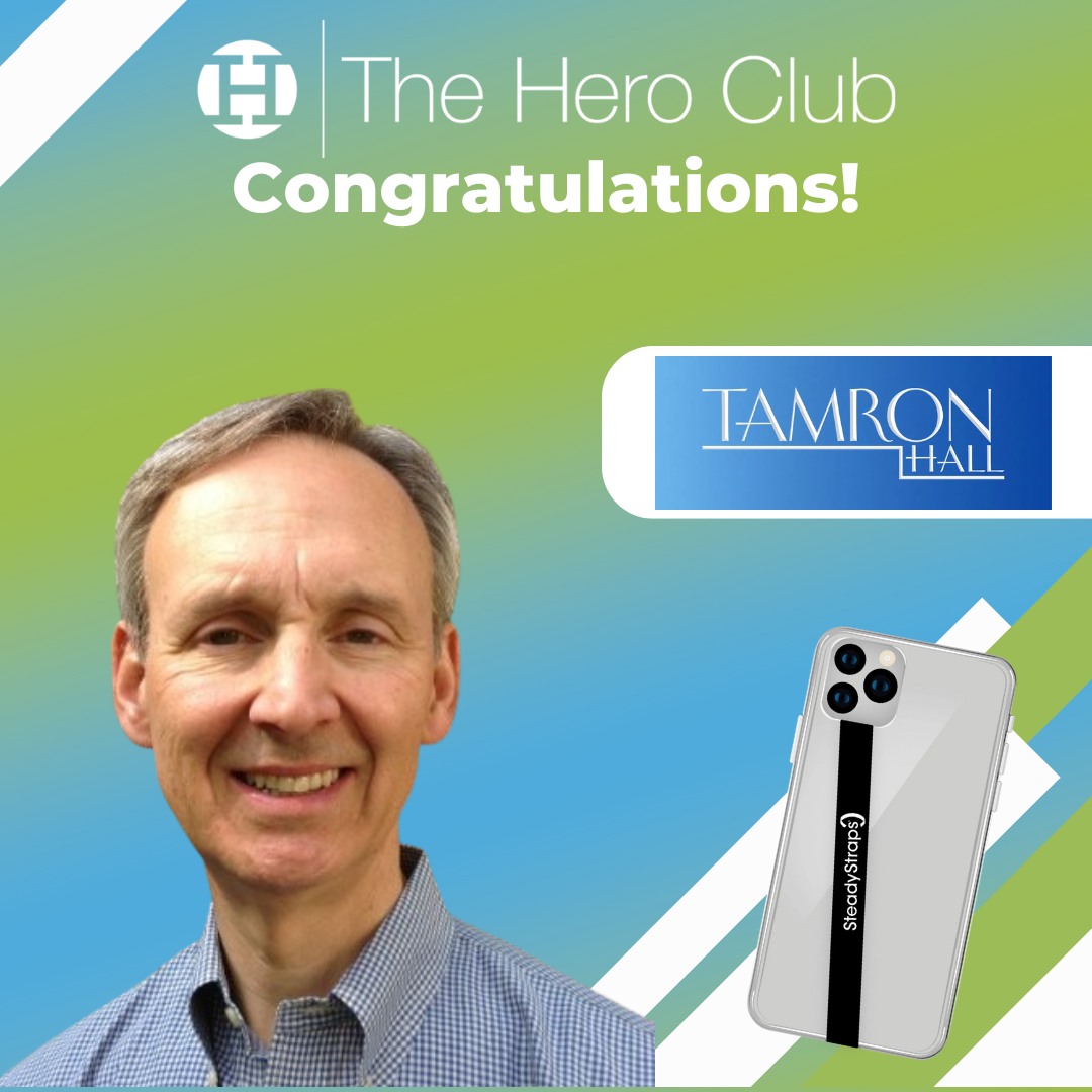 Congrats to Larry Walters! His <a href="/SteadyStraps/">SteadyStraps</a> were recently featured on the Tamron Hall Show.

Take a look at this clip (you can cue it to the 2:40 mark): youtube.com/watch?v=5f1iv2…