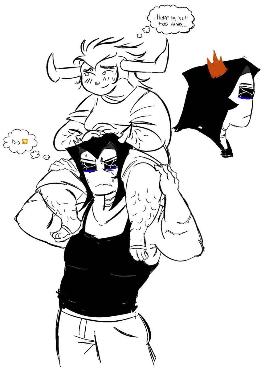 SCENEBAT's tweet photo. Caption
#homestuck #equius #tavros #equitav #YURI https://t.co/JDiUclculq