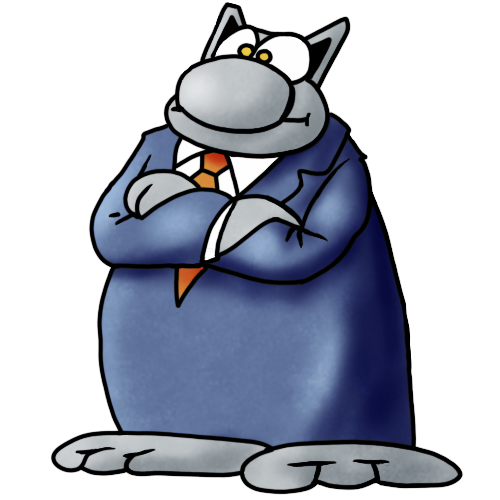 miny_boy's tweet photo. Why chase happiness? Le Chat knows it's like a mouse: if you catch it, it's probably already dead inside, and now you're left wondering if the chase was worth the indigestion. #LeCat #comics https://t.co/1cdaclqvp8