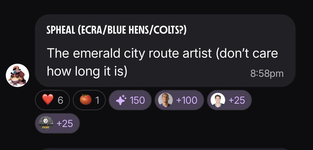 ben_ched's tweet photo. Let it be known the name Emerald City Route Artist was created by my boy Spheal on October 20th https://t.co/JvSxuXTpZ3