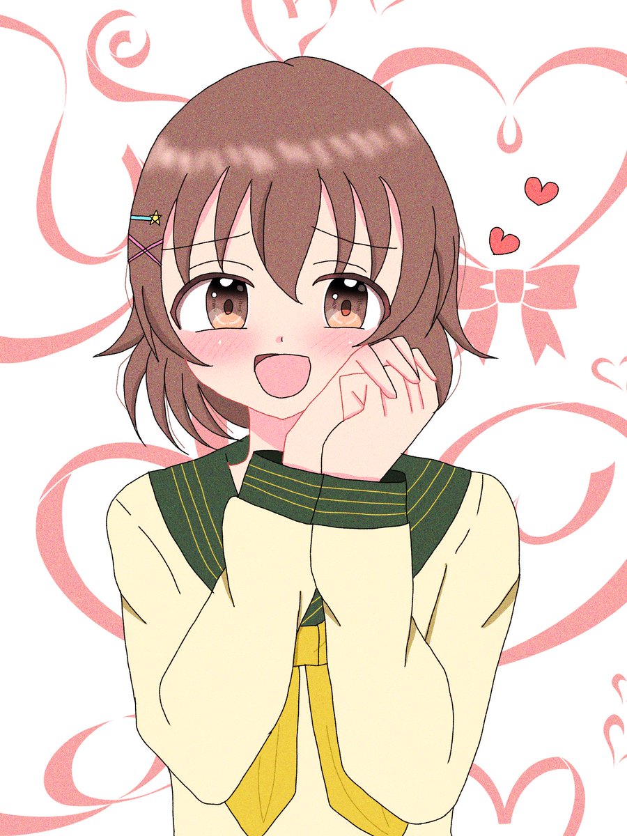 sachikonn07's tweet image. 喜多日菜子ちゃんを描きました！