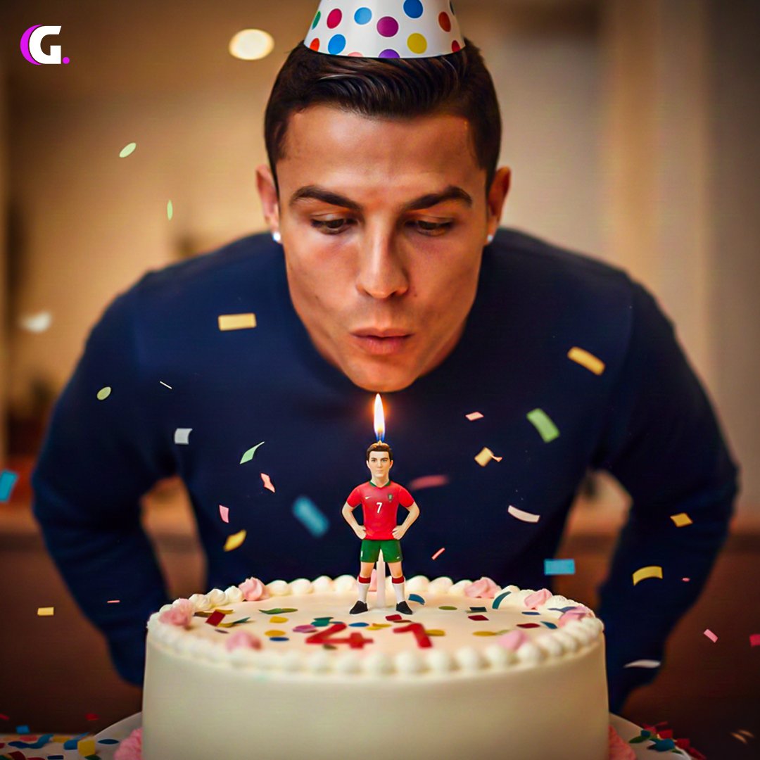 centregoals's tweet photo. Happy 41st birthday to Cristiano Ronaldo 🥳🎂

→ 1308 Games
→ 961 Goals
→ 260 Assists
→ 5x Ballon d'Or winner
→ 4x European Golden Boots
→ All-time top scorer in Champions League history
→ All-time top scorer in national team history
→ All-time top scorer in history

Age is just a number for him. 🇵🇹👑