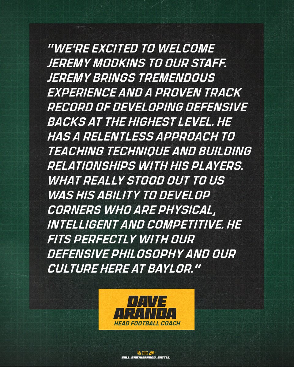 BUFootball's tweet image. Proven Track Record.