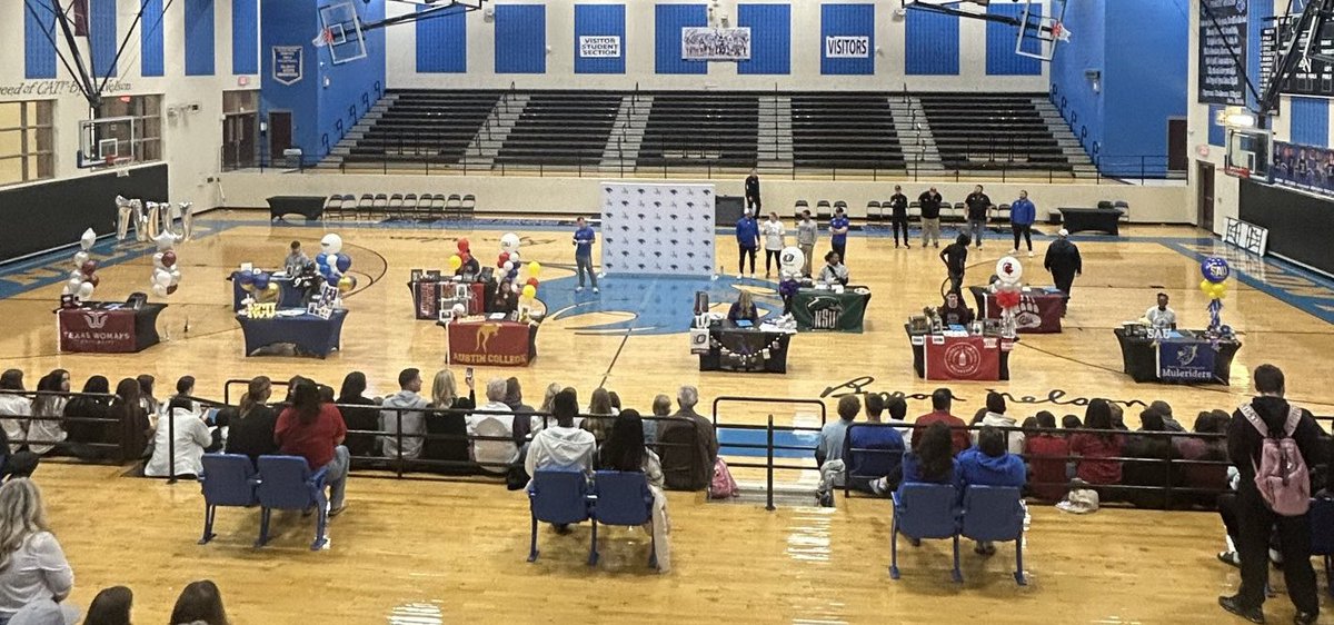 Congrats to our guys who signed this  morning! #wWw

Chris Lanis: Northeastern St
Colt Pride: CSU Pueblo
Rodney Weatherspoon: Montana
Andrew Thompson: Merchant Marine Academy