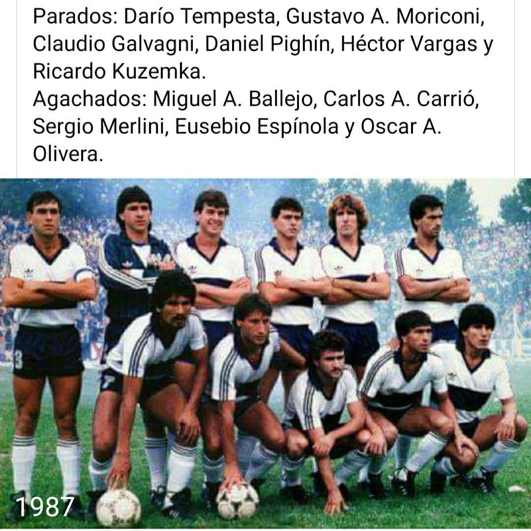 DanielColignn's tweet image. Gimnasia y Esgrima La Plata 1987