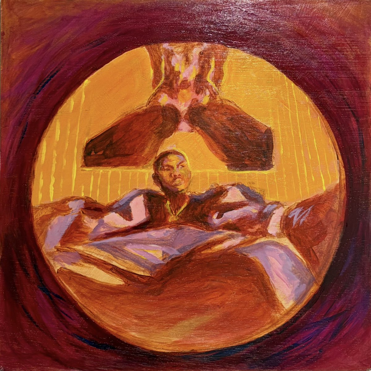 _tajiel's tweet photo. Inspired by Belly...
Acrylic on wood https://t.co/p1oTXlRM4e
