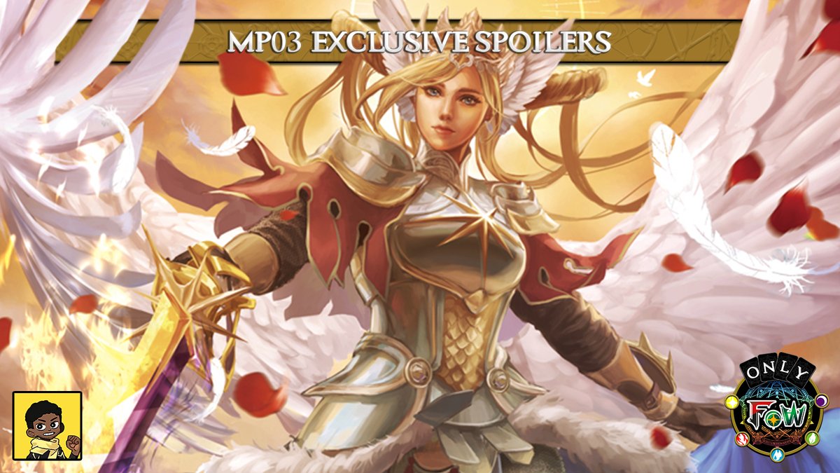 ¡Nuevo artículo de FowTcg!  ¡Spoilers exclusivos de OnllyFow, de Masterpiece Collection 03! 
¡Este articulo estará disponible desde las 13.00 de hoy, hora española!
Este artículo NO es exclusivo para patreons.  
Solo en: patreon.com/OnlyFowTcg
Join the Patreon!