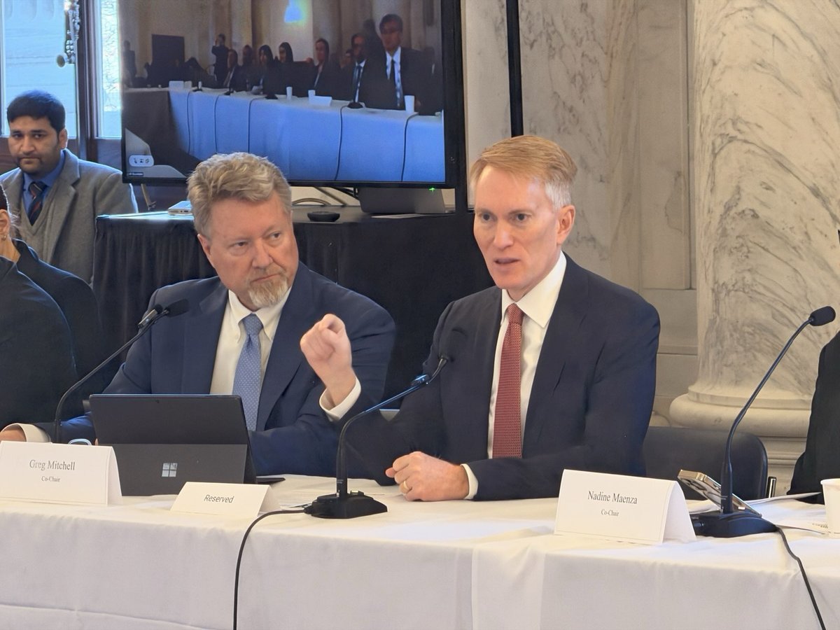 Honored to meet Senator <a href="/jameslankford/">James Lankford</a> at the IRF Roundtable today!