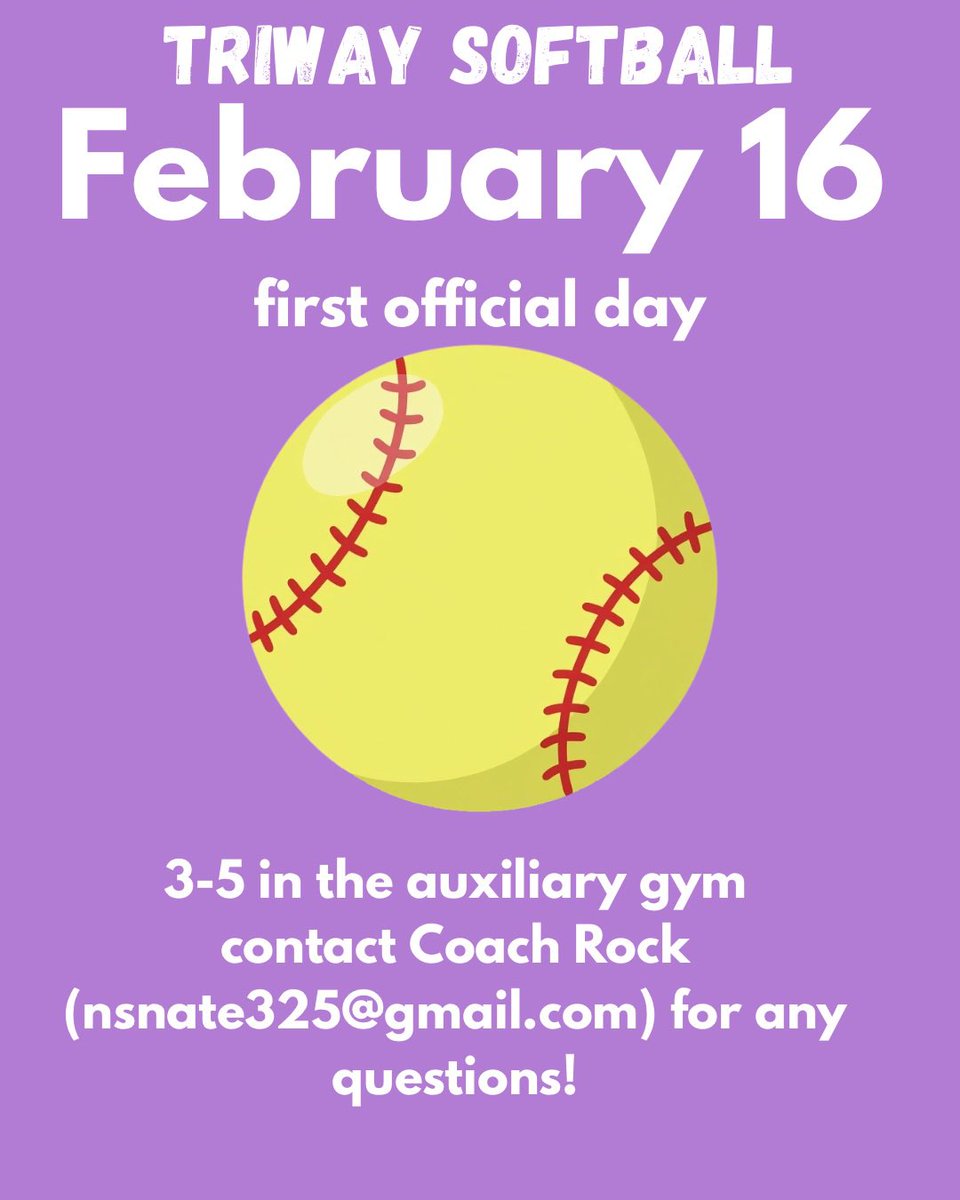 Triway Softball tweet media