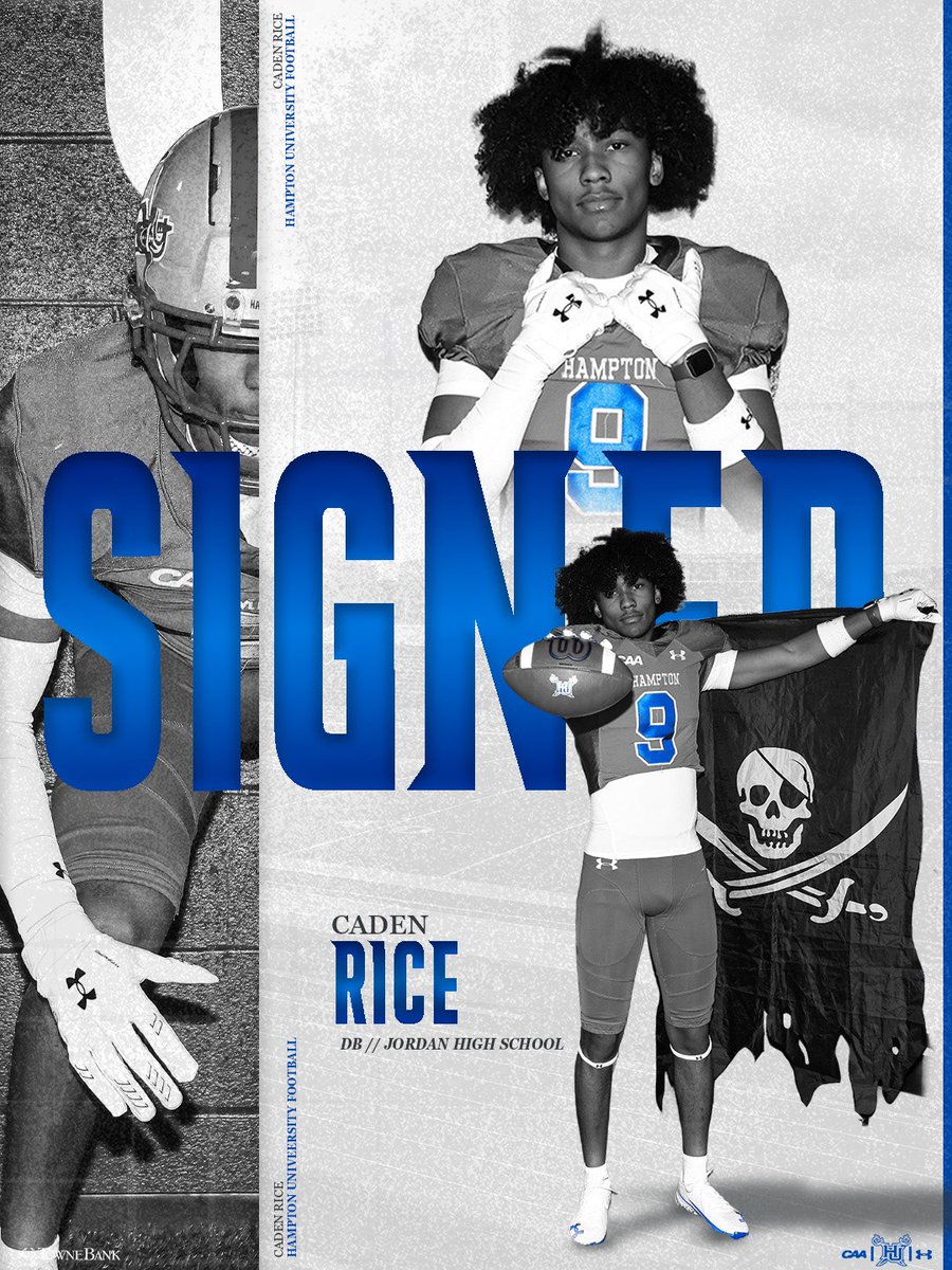 Hampton Pirates Football tweet media