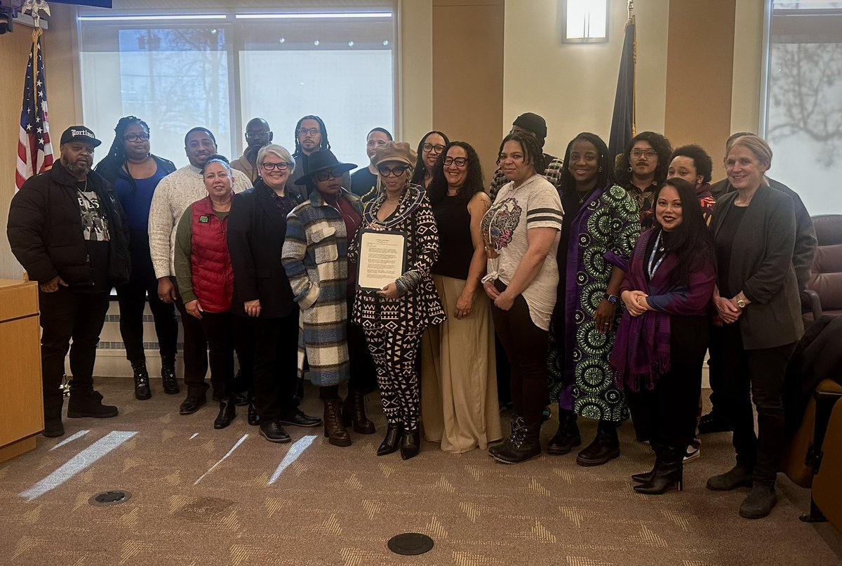 Happy Black History Month!

Attended the official proclamation reading at <a href="/multco/">Multnomah County, OR</a>. Love seeing representation by community.

#blackhistory #blacklivesmatter
#pdx #multco #equity #justice