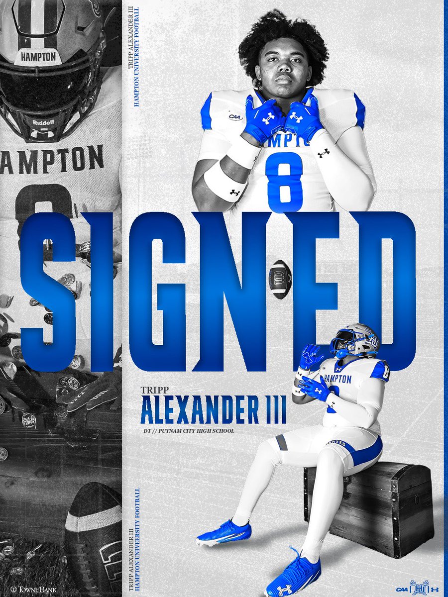 Hampton Pirates Football tweet media