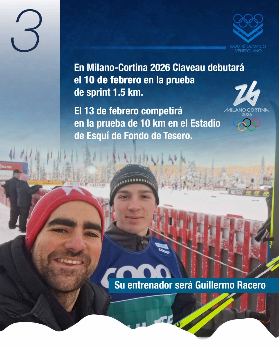 A solo horas del inicio de <a href="/milanocortina26/">Milano Cortina 2026</a> te mostramos el recorrido de Venezuela en los Juegos Olímpicos de Invierno ❄️