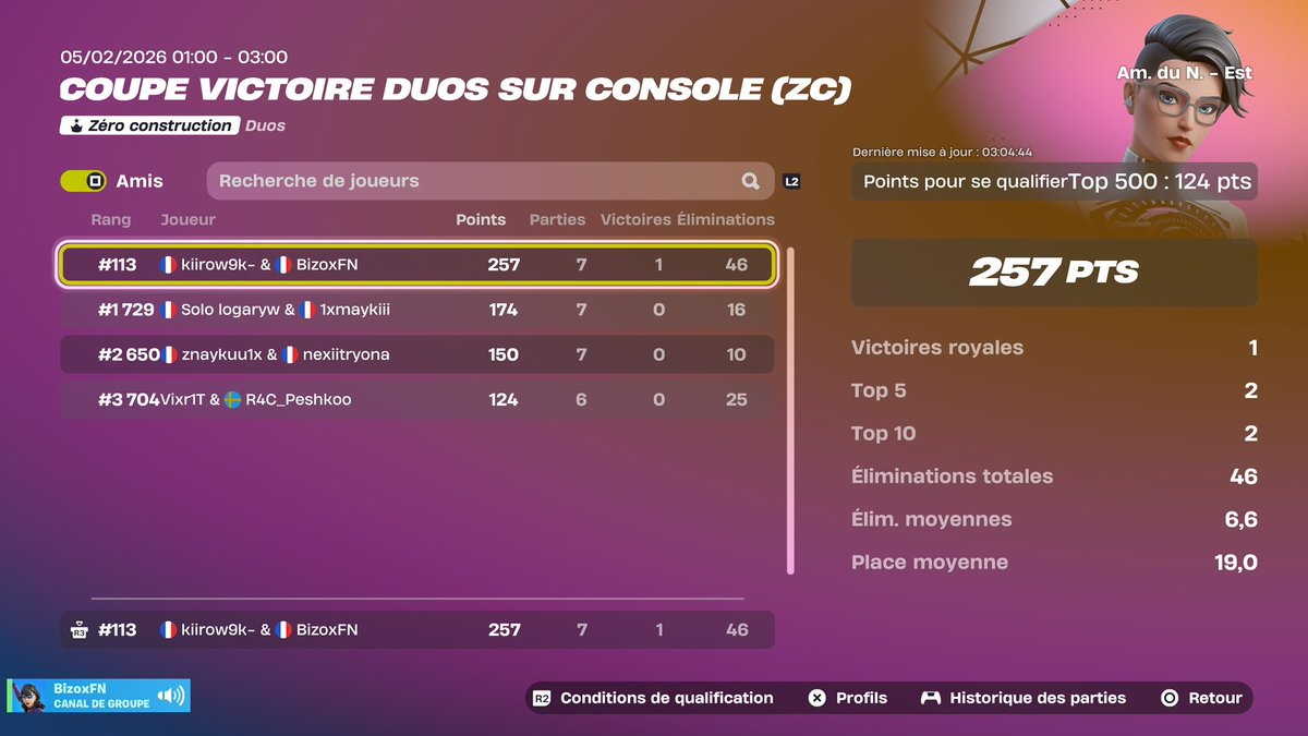 Qual ccc nae w/<a href="/kiirowFN/">Maazzaaa 23</a> 

<a href="/TxoEsport/">TXO Esport</a>