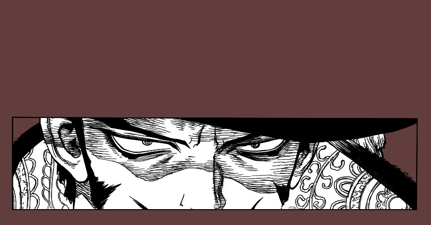 ⠀
⠀⠀The man's reaction caused Mihawk to tilt his head, examining him a little more before speaking.

⠀⠀"Are you that eager to taste my 𝐁𝐋𝐀𝐃𝐄 against your 𝐅𝐋𝐄𝐒𝐇?"
⠀