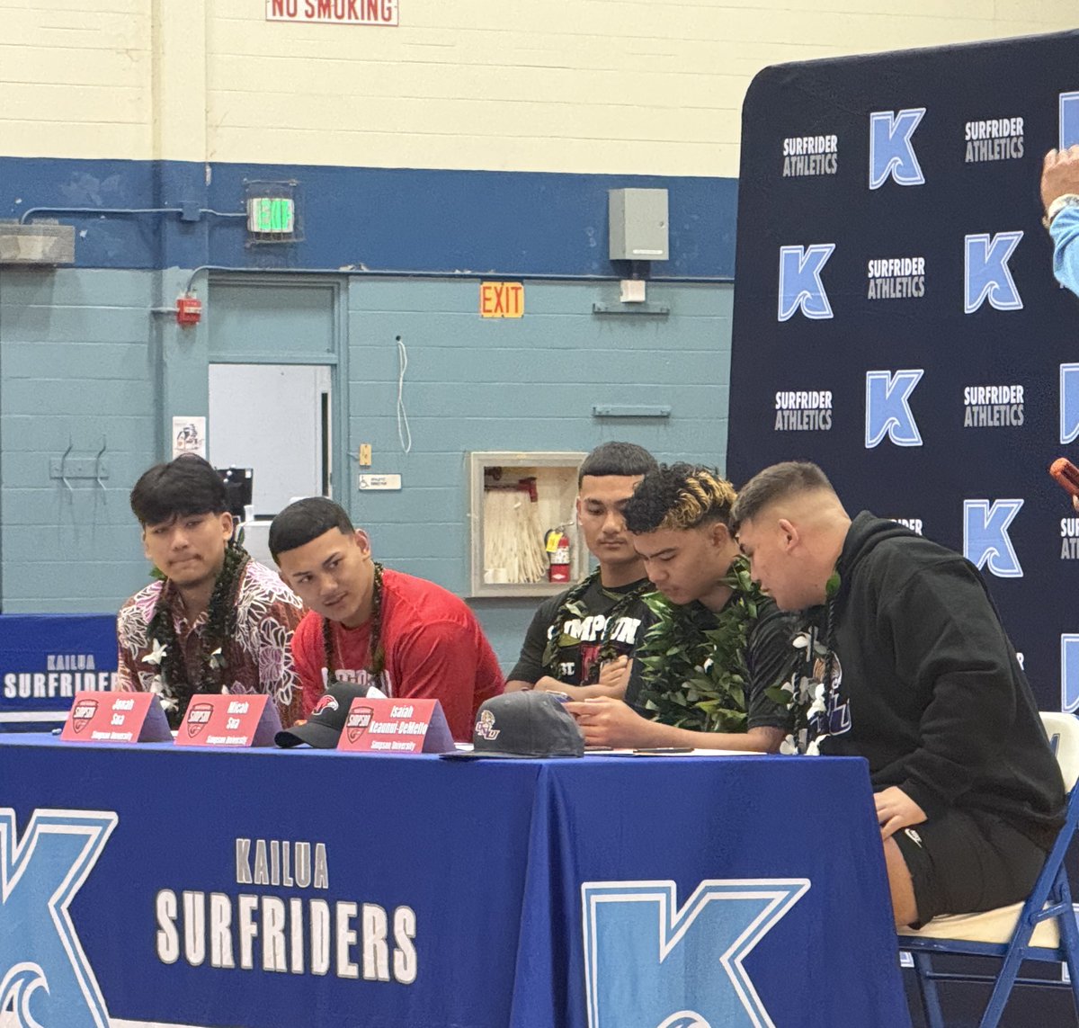 Simpson Red Hawks Football tweet media