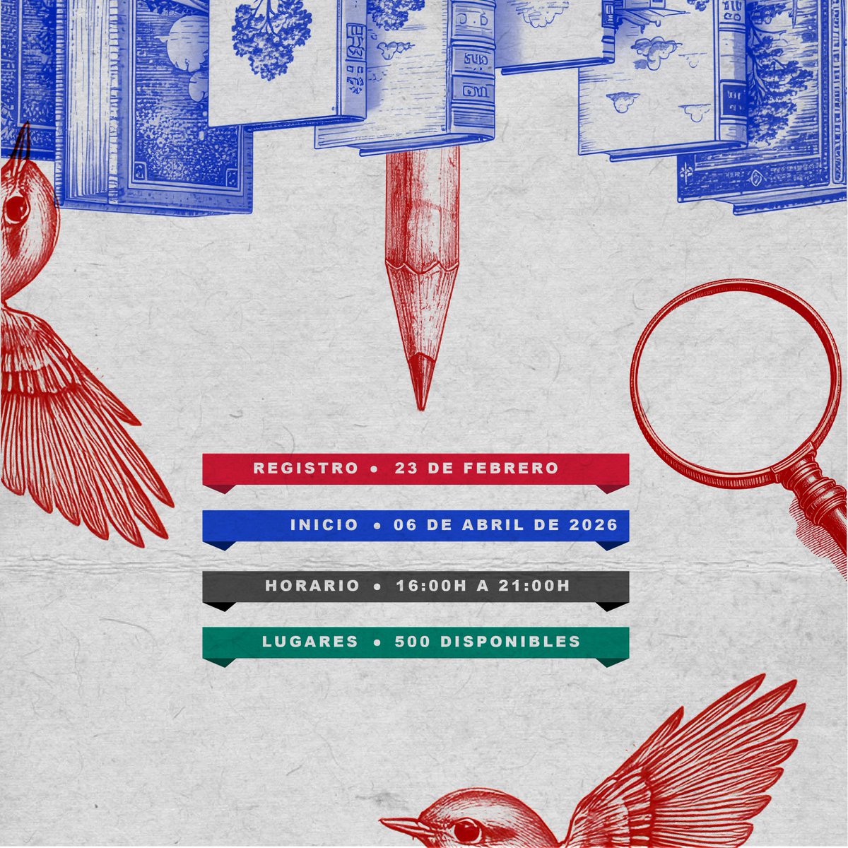 🎓 Estudia una especialidad GRATIS y a distancia
en Derechos Humanos y Derechos Políticos

Aprovecha esta oportunidad que hoy puedes tomar.
Cupo limitado a 500 personas.
🗓️Registro: 23–27 feb 2026.

📄Consulta requisitos en la convocatoria 👇
te.gob.mx/eje/media/pdf/…