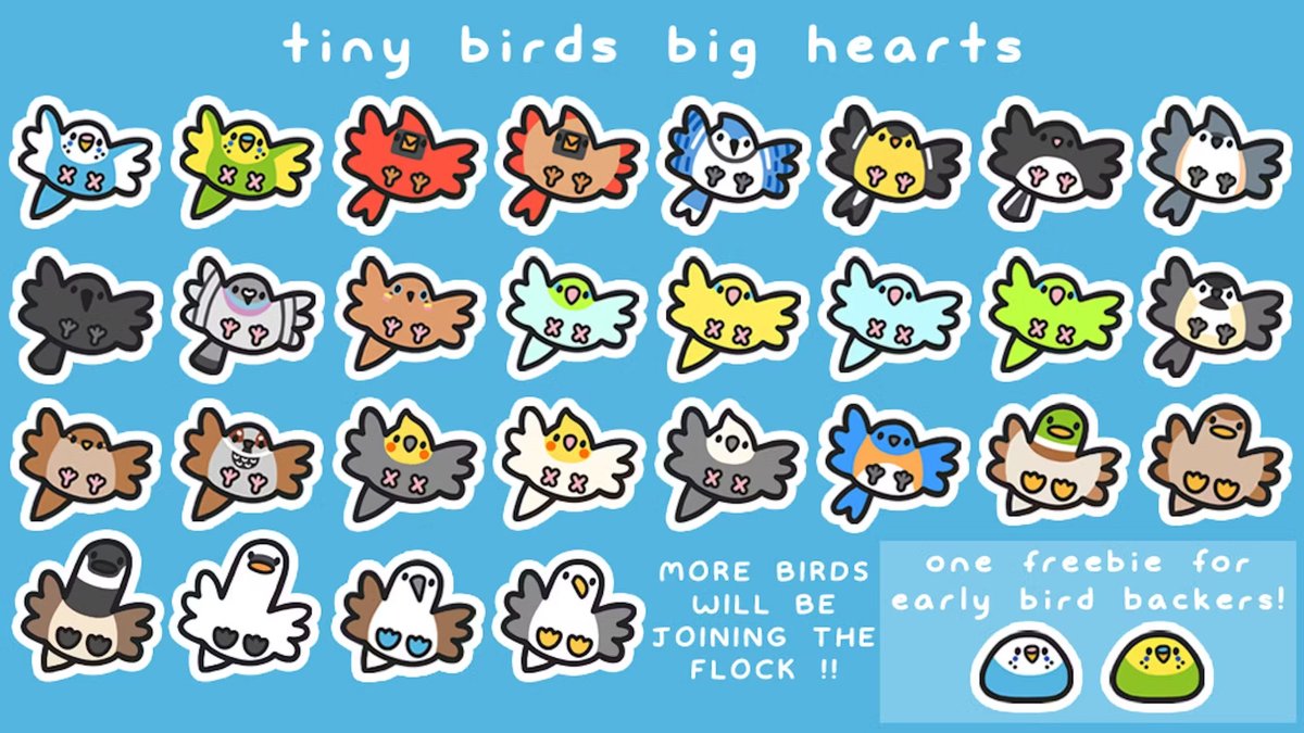 8 days left! adding more birbs tonight
 
backerkit.com/c/projects/fle…