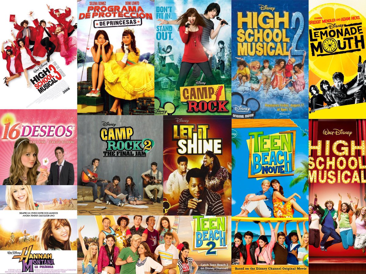 ojala existiera disney channel y pusieran el maratón de películas típicas como “16 deseos” “programa de protección de princesas” “lemonade mouth” “camp rock” “high school musical” :(