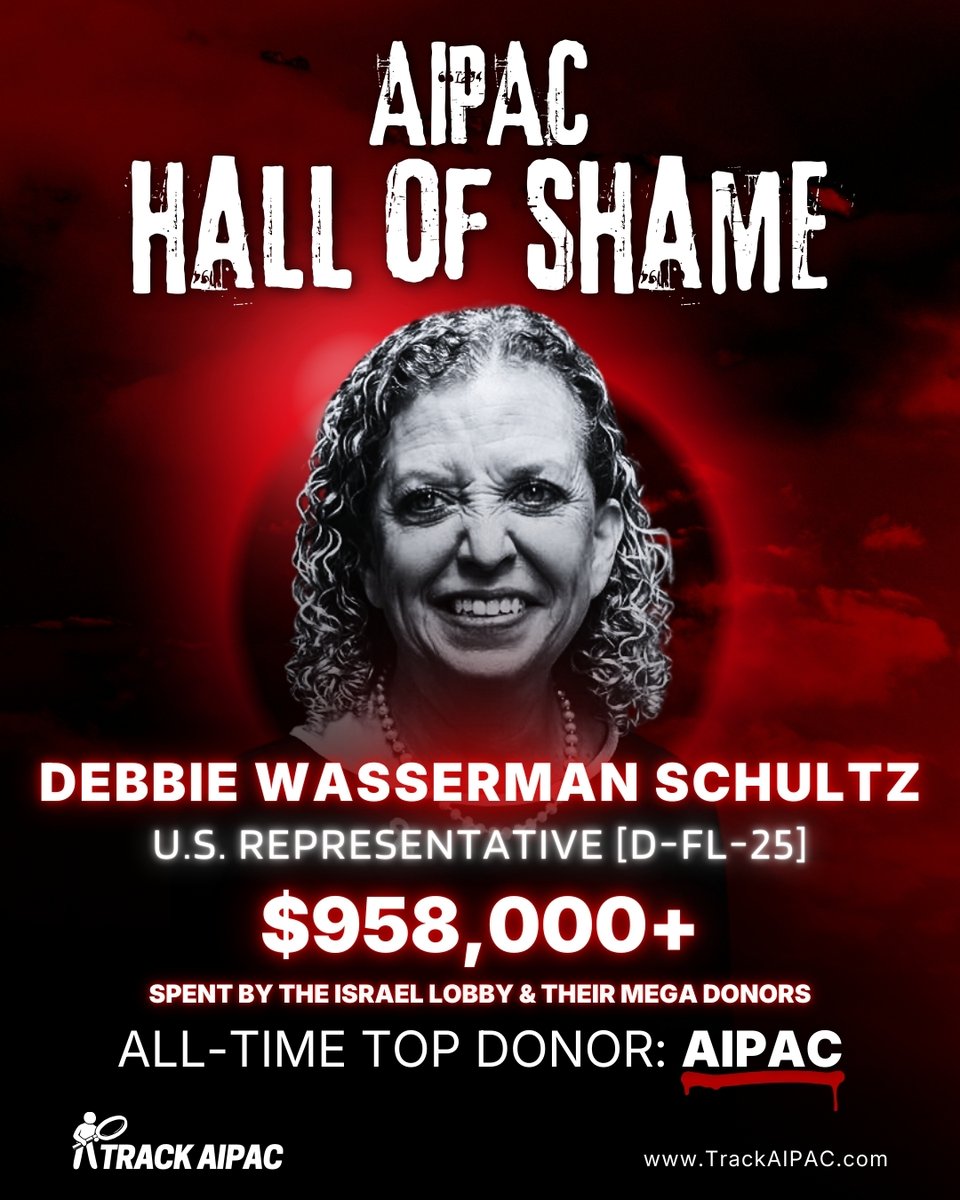 Debbie supports Israel's genocide of the Palestinian people.