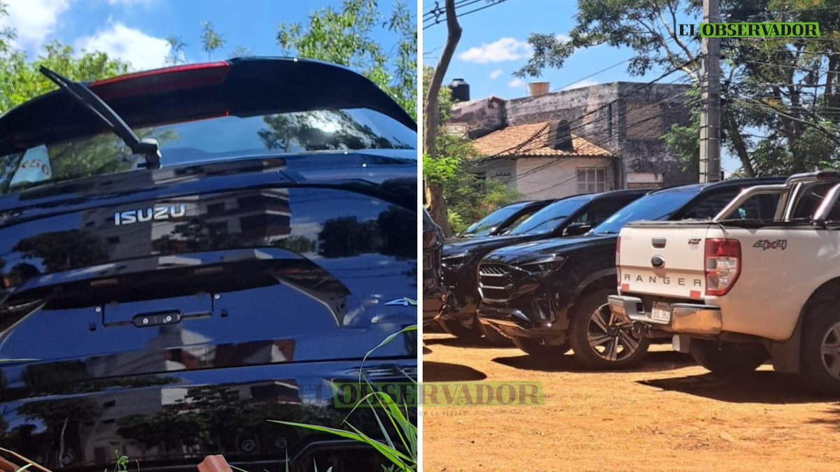 🟩 Ministros estrenarán lujosas camionetas, en un Poder Judicial lento, ineficiente y corrupto

🟩Nueve lujosas camionetas se encuentran en el estacionamiento ubicado detrás del parque Carlos Antonio López, para ser estrenadas por los ministros de la Corte. Alrededor de 5.400