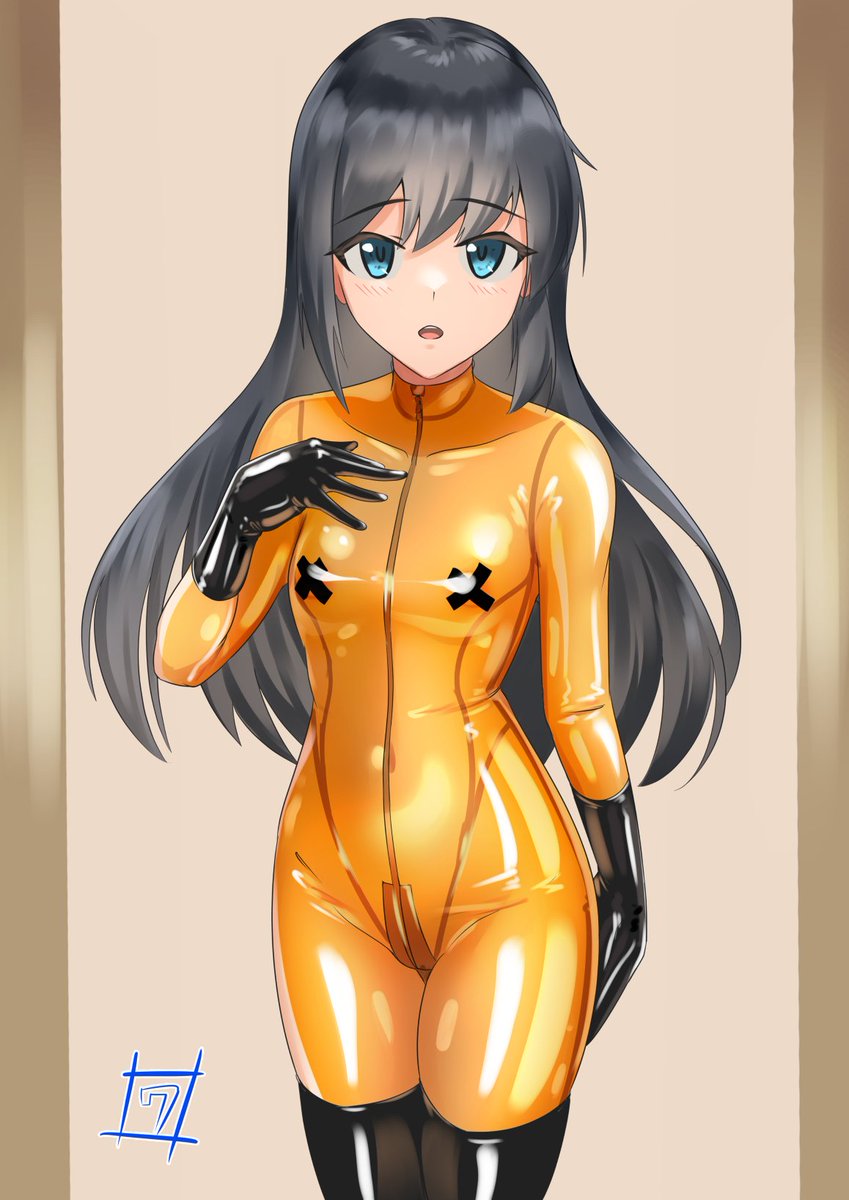 #無言でぴっちりスーツをあげる見た人もやる 