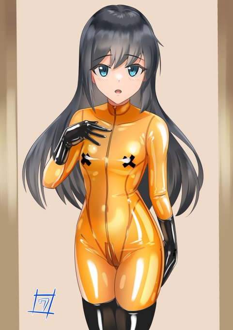 #無言でぴっちりスーツをあげる見た人もやる 