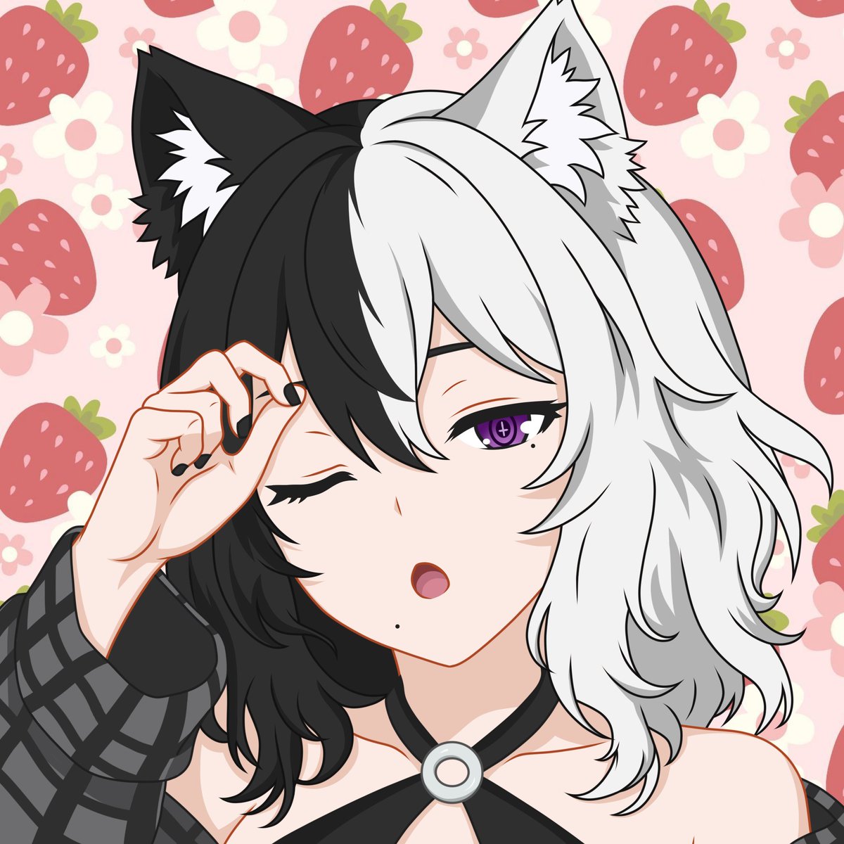 KataliVT's tweet image. Some #art I made~! A pretty headshot~!