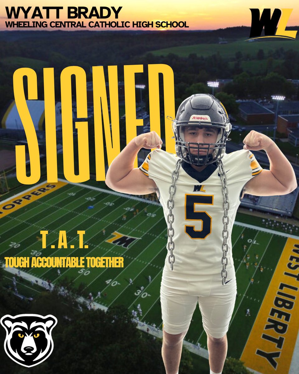 Welcome to the Hilltop! 🏔

-LS Wyatt Brady 
-Wheeling Central Catholic High School
#NSD26 #WLUFOOTBALL