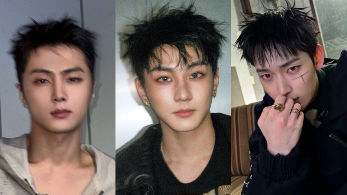 this trio with short hair is CRAZY