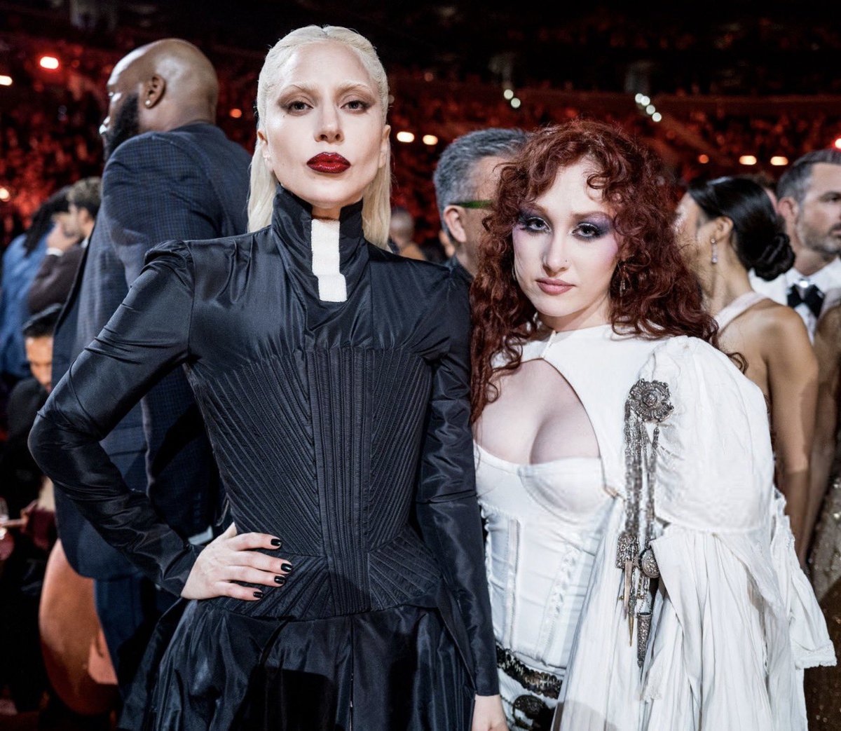 CaamMaac's tweet photo. Gaga &amp; Chappell X Game of Thrones crossover when?? #ladygaga #ChappellRoan #GOT https://t.co/H4w8a8abl5