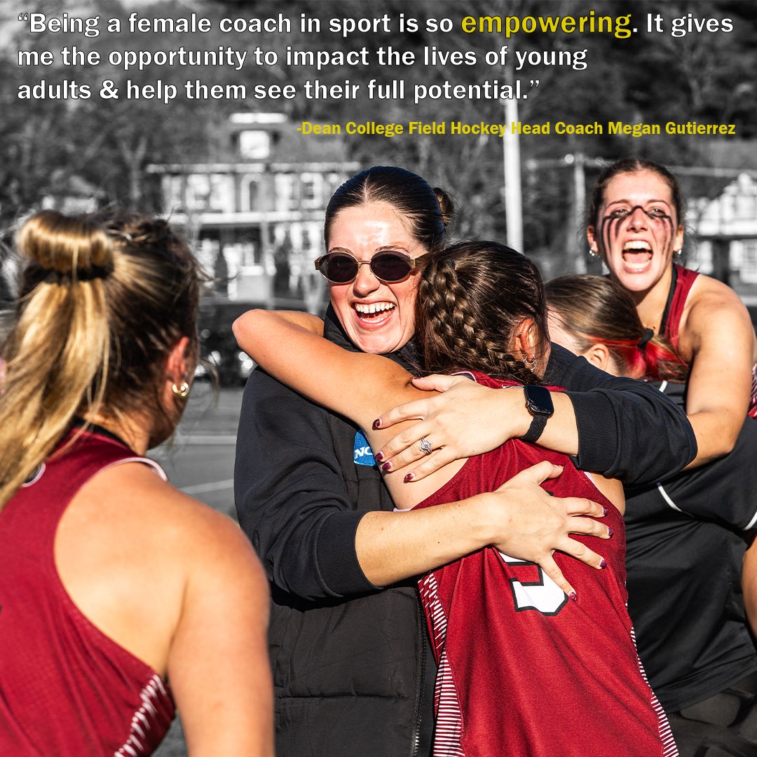 DeanAthletics's tweet photo. Dean College is proud to celebrate National Girls and Women in Sport Day! 🐾

We’re so proud of our female athletes and coaches, who continue to inspire the next generation of Bulldogs! 

#BulldogNation #NGWSD https://t.co/ncwxIsmjUy