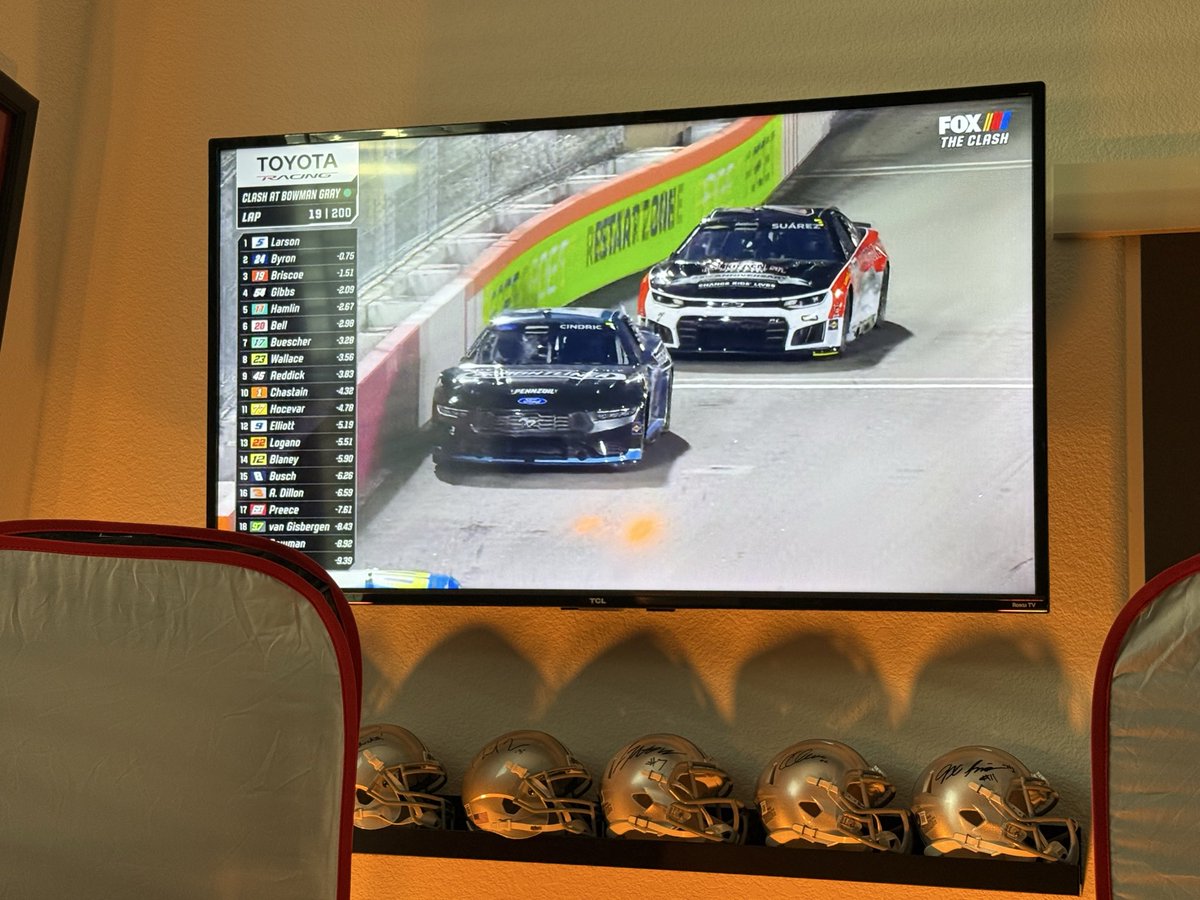 NotoriousKRO's tweet image. We are so back! Nascar in the new office rocks!
