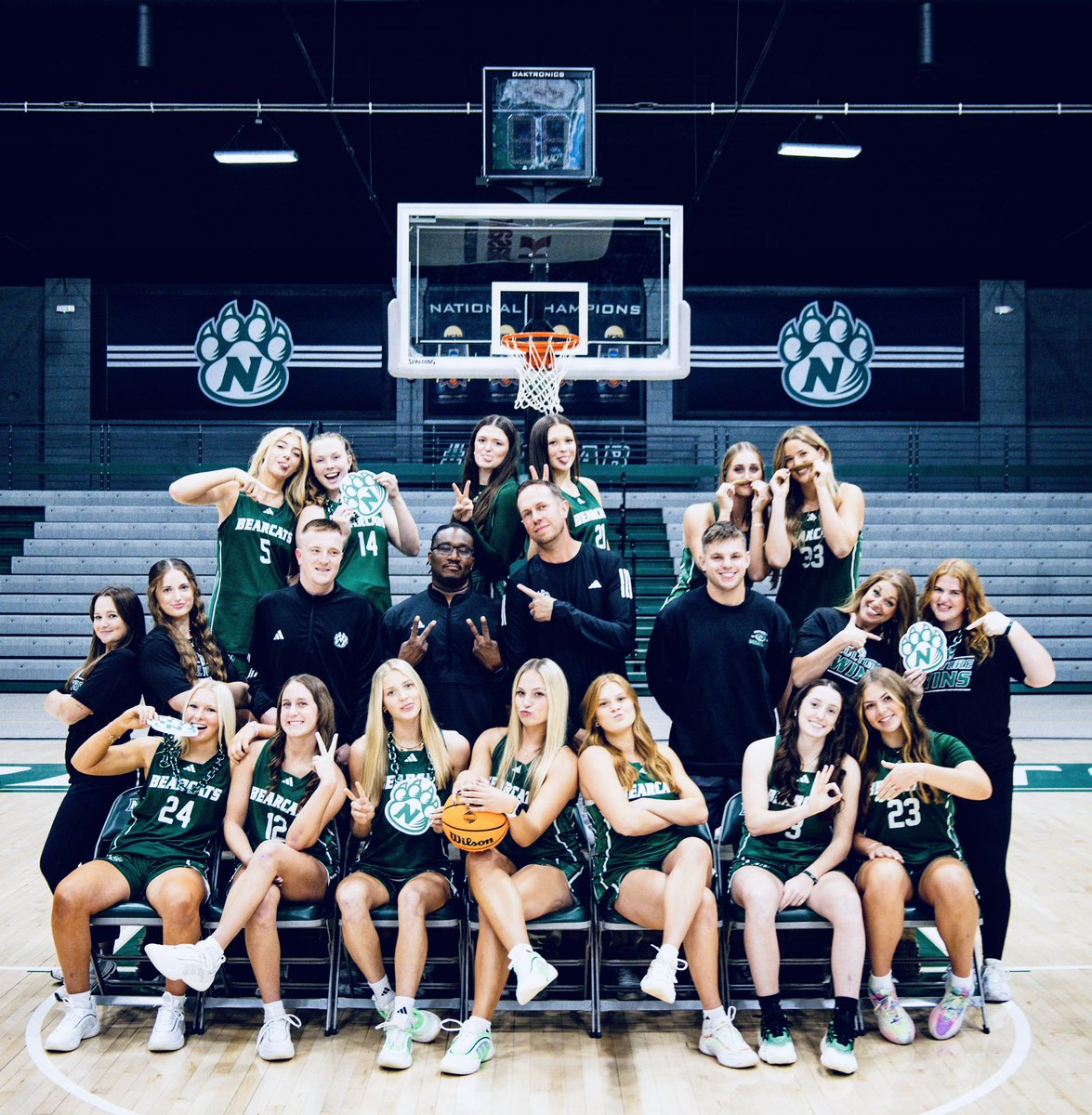 nw_ameyer's tweet photo. On National Girls &amp; Women in Sports Day, we celebrate our team &amp; their commitment, toughness, leadership, and the way they serve as role models in our community. The next generation is watching… and learning.  Proud to coach this group.  👏 https://t.co/38byuBRvCU