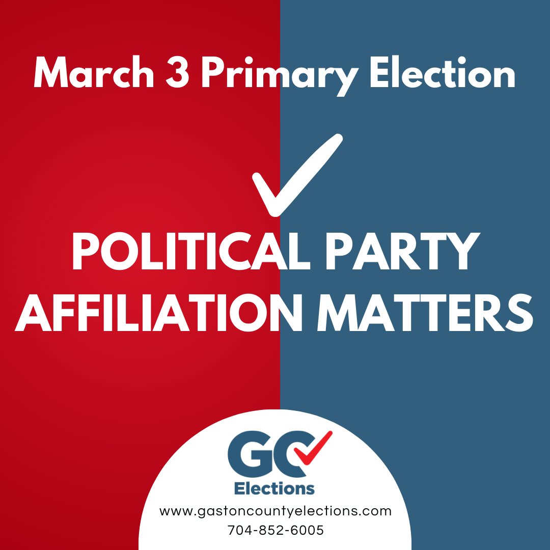 Register today to impact your tomorrow!
The deadline to register or update your current registration (for ex., party affiliation) for March 3 Primary voting is THIS Friday (February 6). 
Visit - ncsbe.gov/registering - for more.
